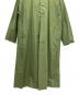 中古・古着 nest Robe (ネストローブ) 長袖ワンピース グリーン サイズ:不明：8000円