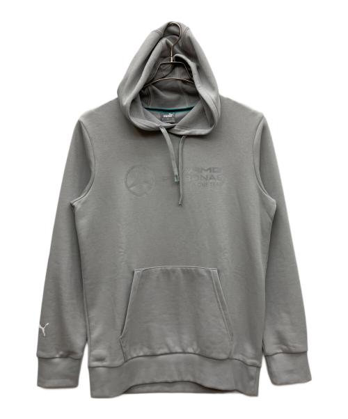 PUMA（プーマ）PUMA (プーマ) Mercedes Benz (メルセデスベンツ) プルオーバーパーカー グレー サイズ:US　S 未使用品の古着・服飾アイテム