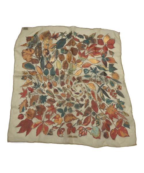 HERMES（エルメス）HERMES (エルメス) カレ45 Tourbillon ベージュの古着・服飾アイテム