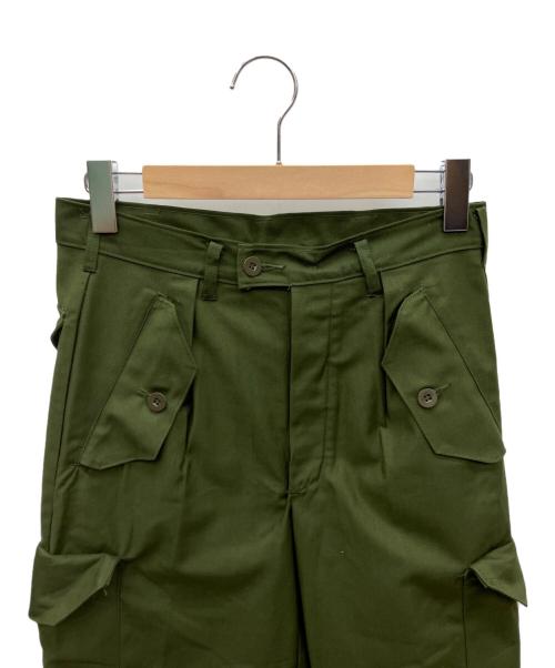 NO BRAND（ノーブランド）NO BRAND (ノーブランド) ユーティリティパンツ スウェーデン軍 グリーン サイズ:SIZE C44 (W約76cm)の古着・服飾アイテム