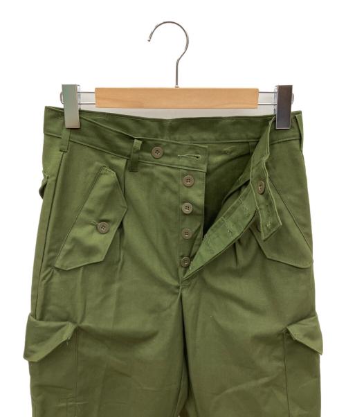 NO BRAND（ノーブランド）NO BRAND (ノーブランド) ユーティリティパンツ スウェーデン軍 グリーン サイズ:SIZE C44 (W約76cm)の古着・服飾アイテム