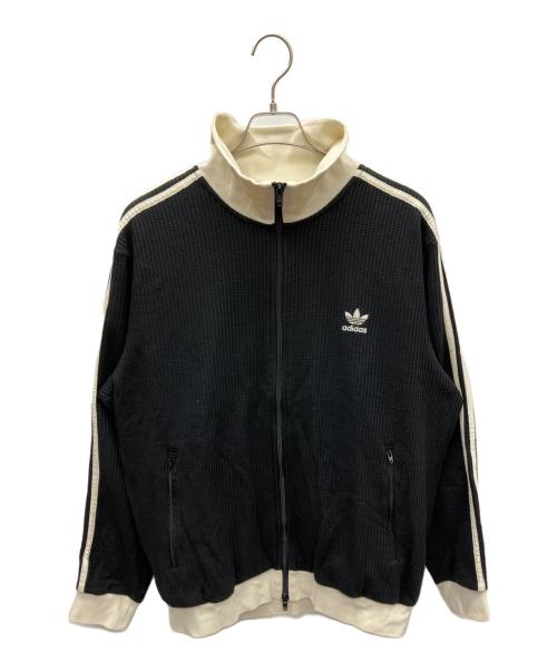 adidas（アディダス）adidas (アディダス) ワッフルクラシックトラックトップ ブラック サイズ:2XLの古着・服飾アイテム