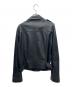 ALL SAINTS (オールセインツ) レザーバイカージャケット ブラック サイズ:40：10000円