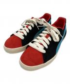 PUMAプーマ）の古着「CLYDE OG」｜ブラック×レッド×ブルー