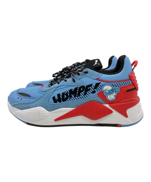 PUMA（プーマ）PUMA (プーマ) スマーフ RS-X THE SMURFS スカイブルー×レッド サイズ:28cm 未使用品の古着・服飾アイテム