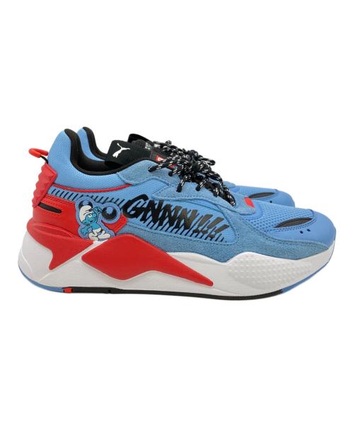 PUMA（プーマ）PUMA (プーマ) スマーフ RS-X THE SMURFS スカイブルー×レッド サイズ:28cm 未使用品の古着・服飾アイテム