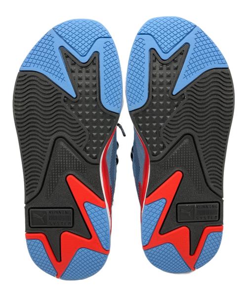 PUMA（プーマ）PUMA (プーマ) スマーフ RS-X THE SMURFS スカイブルー×レッド サイズ:28cm 未使用品の古着・服飾アイテム