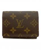 LOUIS VUITTONルイ ヴィトン）の古着「モノグラム アンヴェロップ・カルト・ドゥ・ヴィジット」