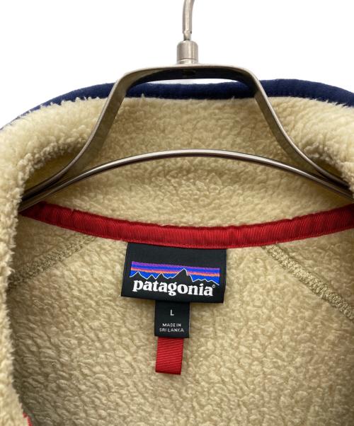 Patagonia（パタゴニア）Patagonia (パタゴニア) レトロパイルジャケット ベージュ サイズ:Lの古着・服飾アイテム