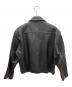 Wind Armor (ウィンドアーマー) レザージャケット ブラック サイズ:Ｌ：8000円