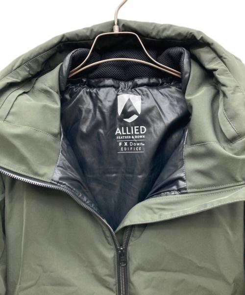 EDIFICE ALLIED（エディフィス アライド）EDIFICE ALLIED (エディフィス アライド) ダウンジャケット グリーン サイズ:Lの古着・服飾アイテム