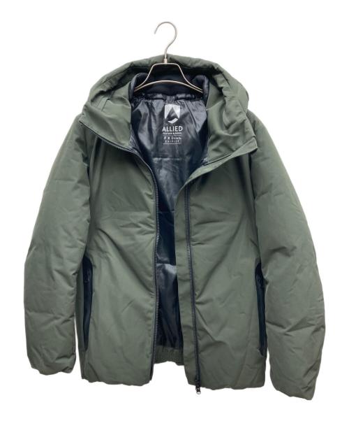 EDIFICE ALLIED（エディフィス アライド）EDIFICE ALLIED (エディフィス アライド) ダウンジャケット グリーン サイズ:Lの古着・服飾アイテム