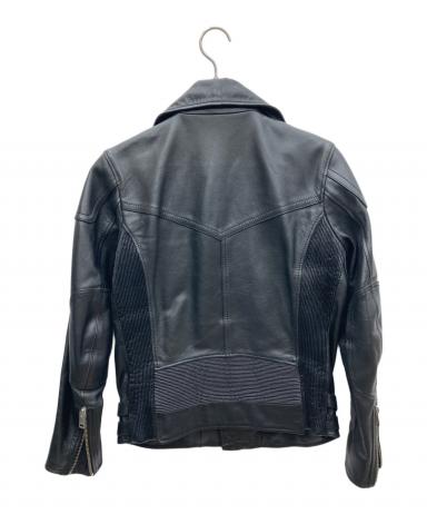 中古・古着通販】DIESEL (ディーゼル) ダブルライダースジャケット