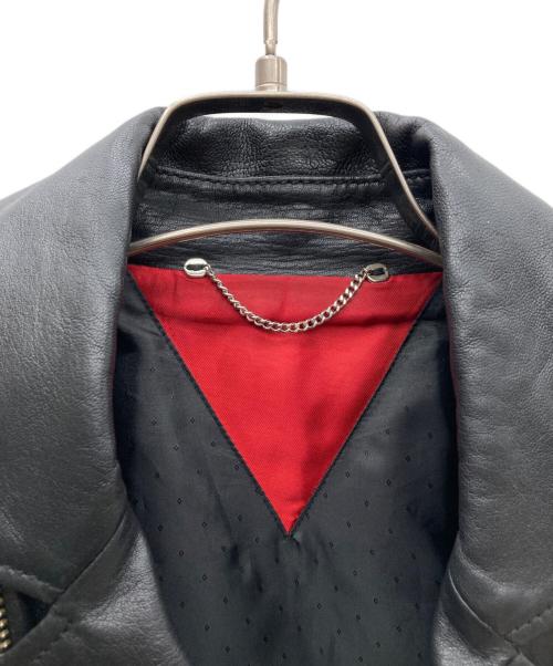 DIESEL（ディーゼル）DIESEL (ディーゼル) ダブルライダースジャケット ブラック サイズ:XSの古着・服飾アイテム