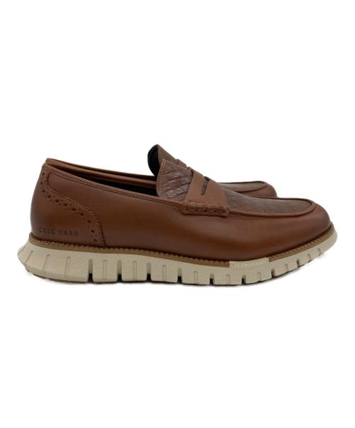 COLE HAAN（コールハーン）COLE HAAN (コールハーン) ゼログランド リマスタード ペニー ローファー ブラウン サイズ:9 2/1の古着・服飾アイテム