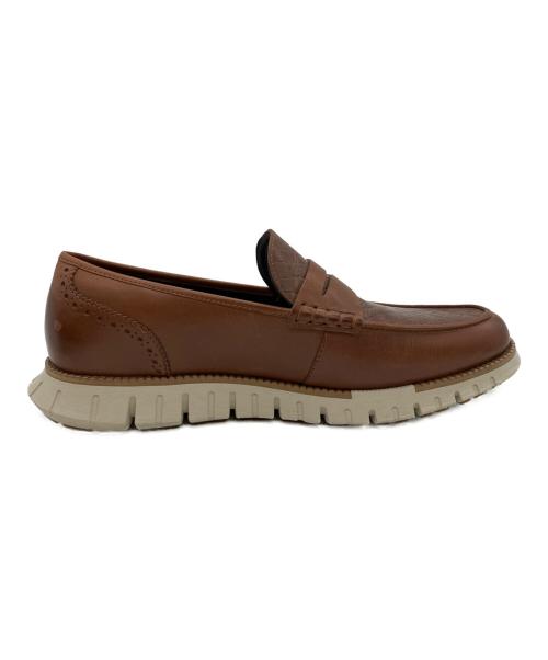 COLE HAAN（コールハーン）COLE HAAN (コールハーン) ゼログランド リマスタード ペニー ローファー ブラウン サイズ:9 2/1の古着・服飾アイテム