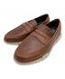 COLE HAAN（コールハーン）の古着「ゼログランド リマスタード ペニー ローファー」｜ブラウン