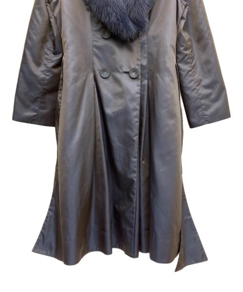 M'S GRACY（エムズグレイシー）M'S GRACY (エムズグレイシー) ライナー付コート ネイビー サイズ:38の古着・服飾アイテム