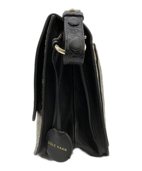 COLE HAAN（コールハーン）COLE HAAN (コールハーン) ターンロールトップハンドルバッグ ブラックの古着・服飾アイテム