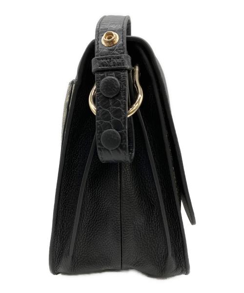 COLE HAAN（コールハーン）COLE HAAN (コールハーン) ターンロールトップハンドルバッグ ブラックの古着・服飾アイテム