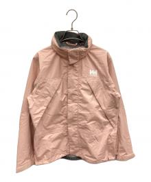 HELLY HANSEN（ヘリーハンセン）の古着「ヘリー レインスーツ ジャケット」｜ピンク