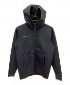 MAMMUTマムート）の古着「ジップパーカー」｜ブラック