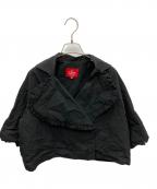 Vivienne Westwood RED LABELヴィヴィアンウエストウッドレッドレーベル）の古着「フリルビッグカラージャケット」｜ブラック