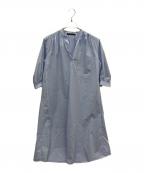TATRASタトラス）の古着「長袖ワンピース」｜ブルー