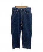 BEAMSビームス）の古着「ワイドフィットデニムパンツ」｜インディゴ