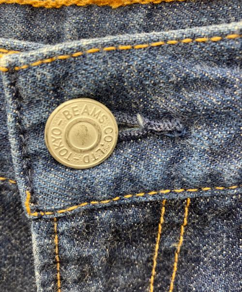 BEAMS（ビームス）BEAMS (ビームス) ワイドフィットデニムパンツ インディゴ サイズ:Mの古着・服飾アイテム