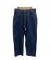 BEAMS（ビームス）の古着「ワイドフィットデニムパンツ」｜インディゴ