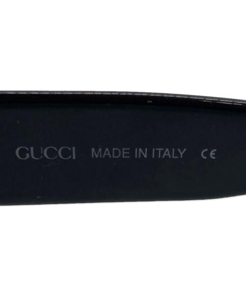 GUCCI（グッチ）GUCCI (グッチ) サングラス ブラック サイズ:55□24の古着・服飾アイテム