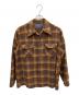 PENDLETON（ペンドルトン）の古着「70's長袖シャツ」｜ブラウン