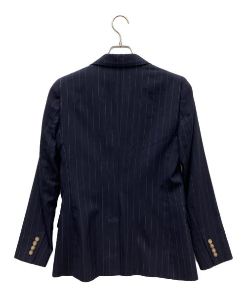 POLO RALPH LAUREN（ポロ・ラルフローレン）POLO RALPH LAUREN (ポロ・ラルフローレン) 2Bテーラードジャケット ネイビー サイズ:2の古着・服飾アイテム