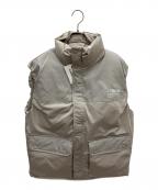 SILASサイラス）の古着「パフベスト」｜グレー