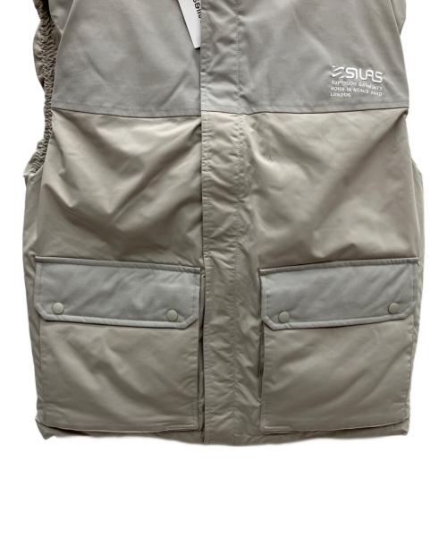 SILAS（サイラス）SILAS (サイラス) パフベスト グレー サイズ:L 未使用品の古着・服飾アイテム