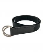 CELINEセリーヌ）の古着「ジャガードリングベルト」｜ブラック