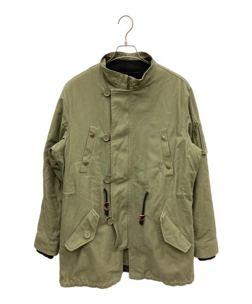 BEN DAVIS（ベンデイビス）BEN DAVIS (ベンデイビス) ライナー付モッズコート グリーン サイズ:Lの古着・服飾アイテム