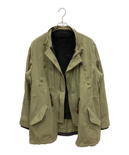 BEN DAVIS（ベンデイビス）BEN DAVIS (ベンデイビス) ライナー付モッズコート グリーン サイズ:Lの古着・服飾アイテム