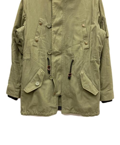 BEN DAVIS（ベンデイビス）BEN DAVIS (ベンデイビス) ライナー付モッズコート グリーン サイズ:Lの古着・服飾アイテム