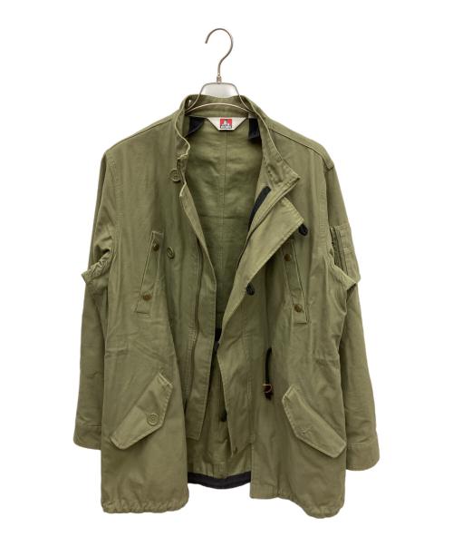 BEN DAVIS（ベンデイビス）BEN DAVIS (ベンデイビス) ライナー付モッズコート グリーン サイズ:Lの古着・服飾アイテム