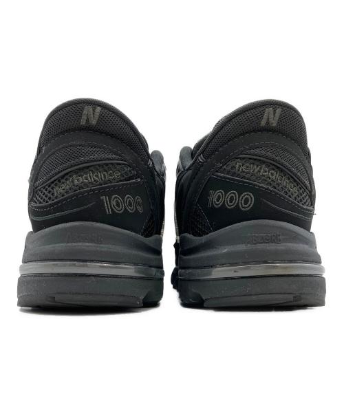 NEW BALANCE（ニューバランス）NEW BALANCE (ニューバランス) NEW BALANCE 1000 ブラック ブラック サイズ:27.5cmの古着・服飾アイテム