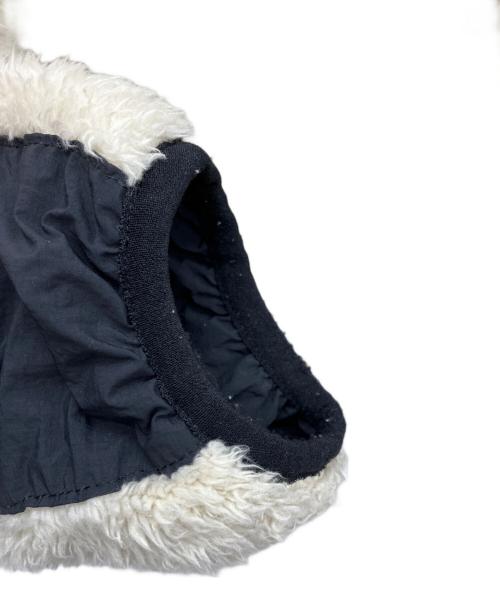 KAVU（カブー）KAVU (カブー) ファージャケット ホワイト×ネイビー サイズ:Ｌの古着・服飾アイテム