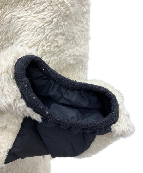 KAVU（カブー）KAVU (カブー) ファージャケット ホワイト×ネイビー サイズ:Ｌの古着・服飾アイテム