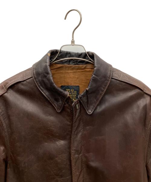 AVIREX（アヴィレックス）AVIREX (アヴィレックス) AVIREX レザージャケット サイズ:SIZE 42の古着・服飾アイテム