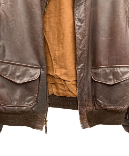 AVIREX（アヴィレックス）AVIREX (アヴィレックス) AVIREX レザージャケット サイズ:SIZE 42の古着・服飾アイテム