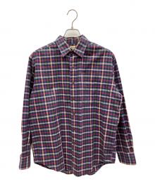 L.L.Bean（エルエルビーン）の古着「長袖シャツ」｜レッド×ネイビー