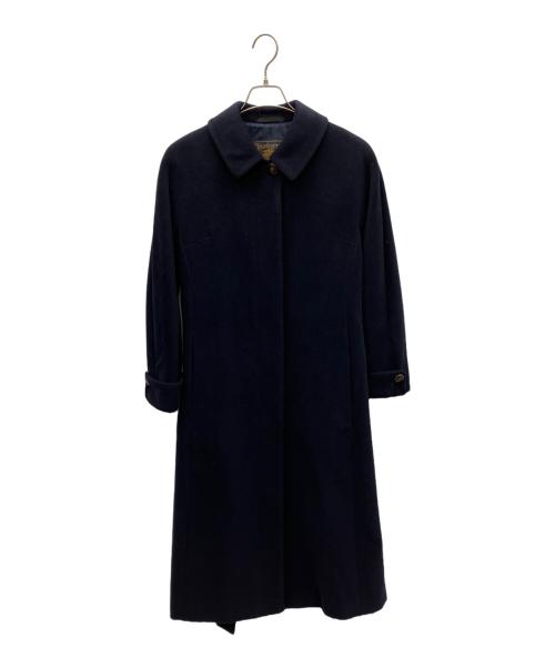 Burberry's（バーバリー）Burberry's (バーバリーズ) ステンカラーコート ネイビー サイズ:SIZE 9の古着・服飾アイテム