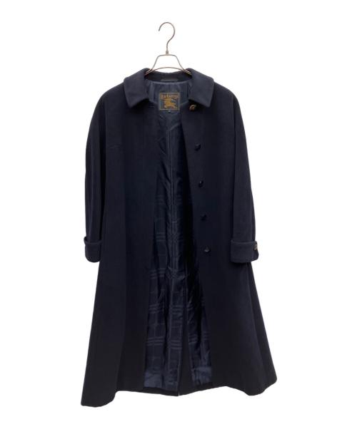 Burberry's（バーバリー）Burberry's (バーバリーズ) ステンカラーコート ネイビー サイズ:SIZE 9の古着・服飾アイテム