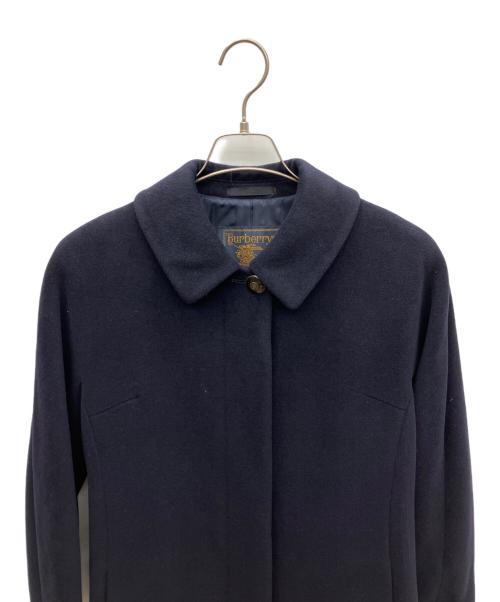 Burberry's（バーバリー）Burberry's (バーバリーズ) ステンカラーコート ネイビー サイズ:SIZE 9の古着・服飾アイテム